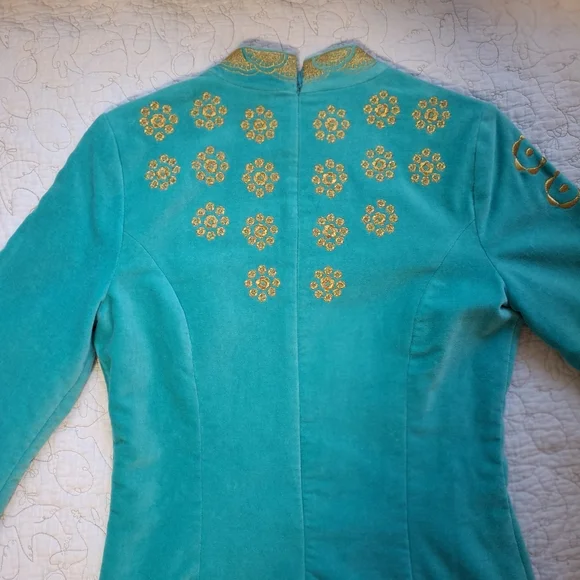 Hippie Shake Sgt Pepper Teal Tunic - Picture 3 of 13